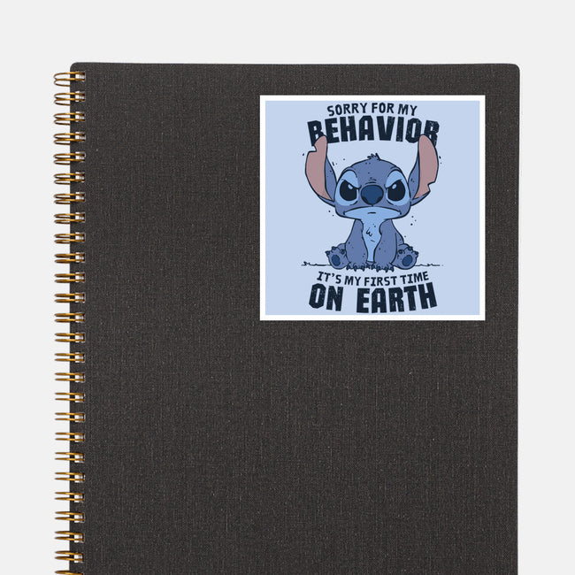 Sorry For My Behavior-None-Glossy-Sticker-GODZILLARGE