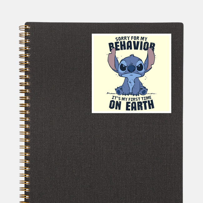 Sorry For My Behavior-None-Glossy-Sticker-GODZILLARGE