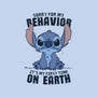 Sorry For My Behavior-Unisex-Crew Neck-Sweatshirt-GODZILLARGE