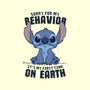 Sorry For My Behavior-Unisex-Basic-Tank-GODZILLARGE