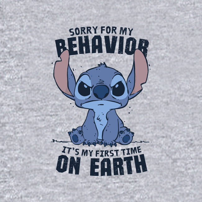 Sorry For My Behavior-Unisex-Crew Neck-Sweatshirt-GODZILLARGE