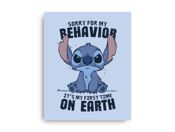 Sorry For My Behavior