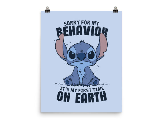 Sorry For My Behavior