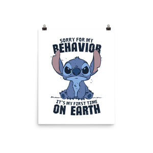 Sorry For My Behavior