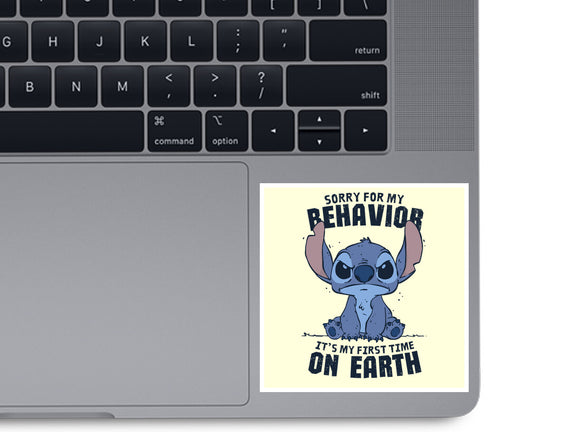 Sorry For My Behavior