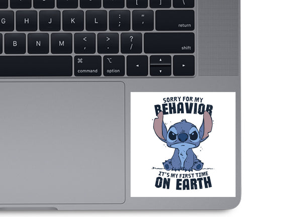 Sorry For My Behavior