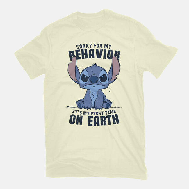 Sorry For My Behavior-Mens-Premium-Tee-GODZILLARGE