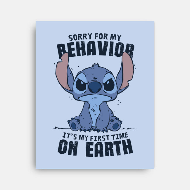 Sorry For My Behavior-None-Stretched-Canvas-GODZILLARGE