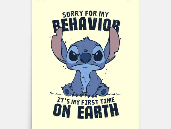 Sorry For My Behavior