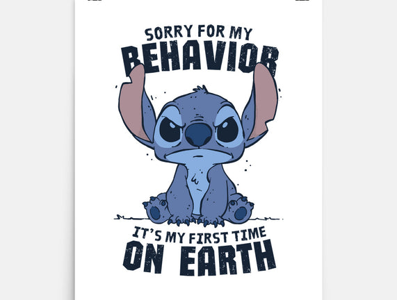 Sorry For My Behavior