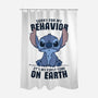 Sorry For My Behavior-None-Polyester-Shower Curtain-GODZILLARGE