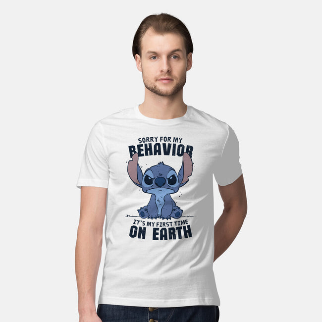 Sorry For My Behavior-Mens-Premium-Tee-GODZILLARGE