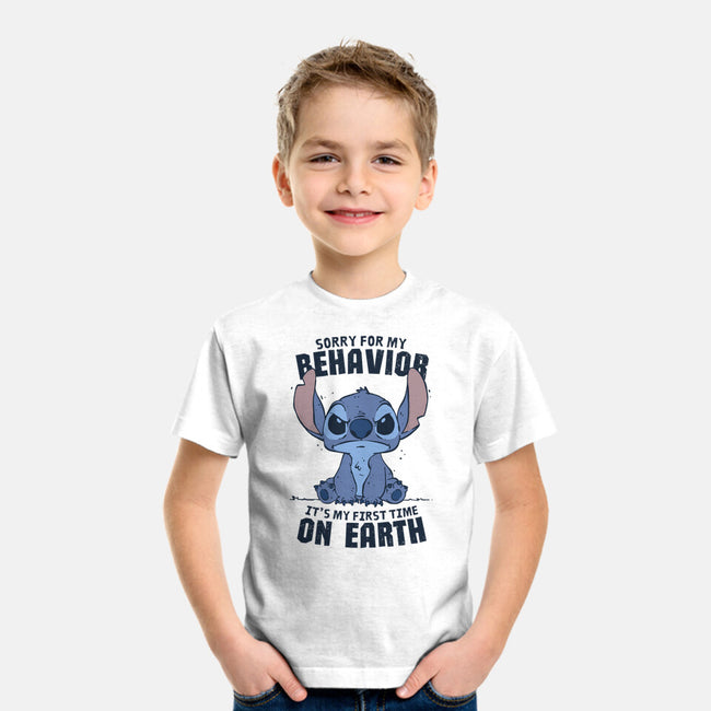 Sorry For My Behavior-Youth-Basic-Tee-GODZILLARGE