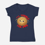 I'll Tumble For You-Womens-V-Neck-Tee-Boggs Nicolas