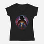 I Have The Power-Womens-V-Neck-Tee-dandingeroz