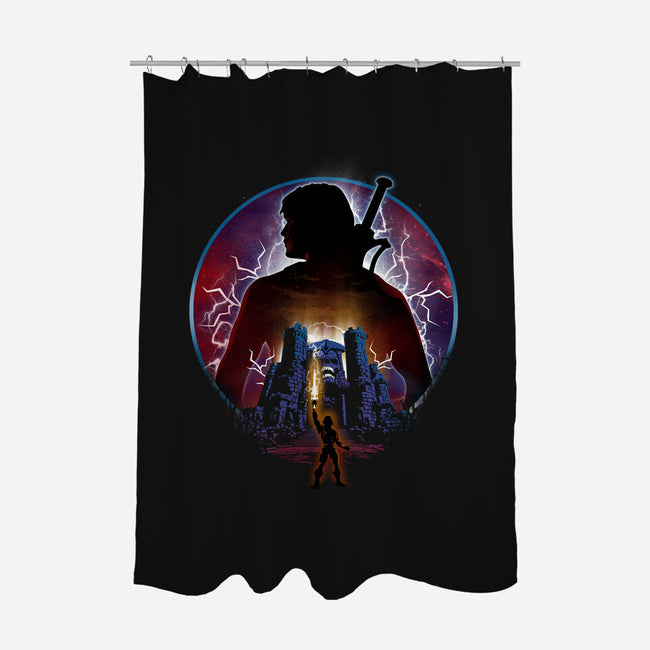 I Have The Power-None-Polyester-Shower Curtain-dandingeroz