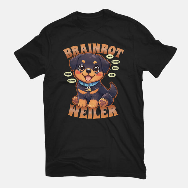 Brain Rottweiler-Mens-Basic-Tee-Boggs Nicolas