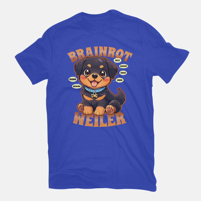 Brain Rottweiler-Womens-Basic-Tee-Boggs Nicolas