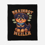 Brain Rottweiler-None-Fleece-Blanket-Boggs Nicolas