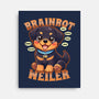 Brain Rottweiler-None-Stretched-Canvas-Boggs Nicolas