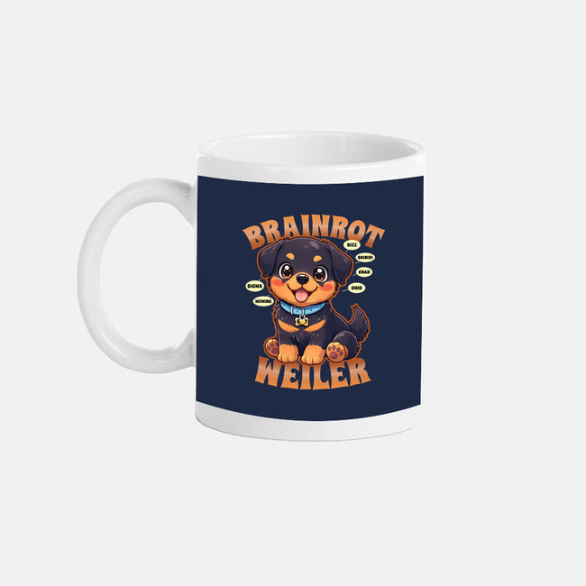 Brain Rottweiler-None-Mug-Drinkware-Boggs Nicolas