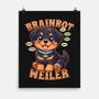 Brain Rottweiler-None-Matte-Poster-Boggs Nicolas