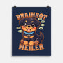 Brain Rottweiler-None-Matte-Poster-Boggs Nicolas