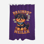 Brain Rottweiler-None-Polyester-Shower Curtain-Boggs Nicolas
