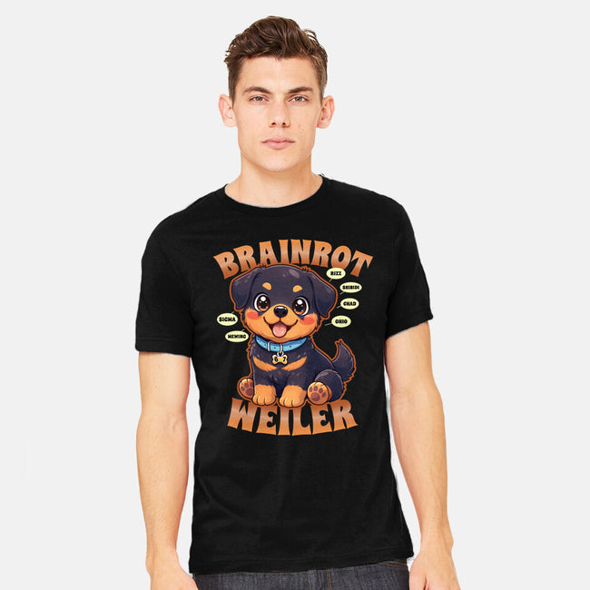 Brain Rottweiler-Mens-Heavyweight-Tee-Boggs Nicolas