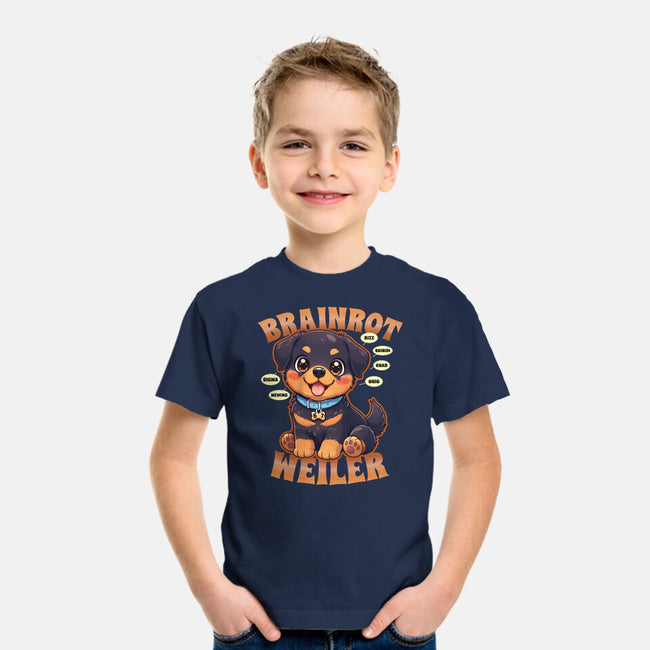 Brain Rottweiler-Youth-Basic-Tee-Boggs Nicolas