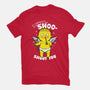 I Shoo Shoo Shoot You-Womens-Fitted-Tee-Boggs Nicolas