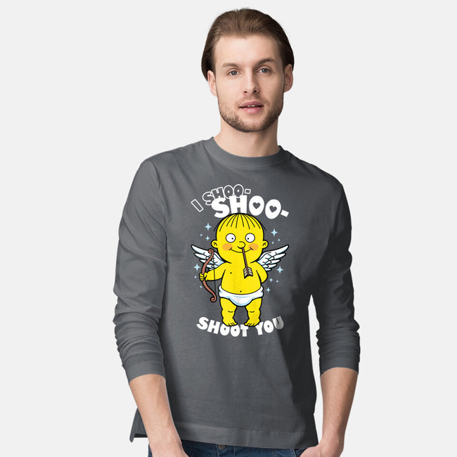 I Shoo Shoo Shoot You-Mens-Long Sleeved-Tee-Boggs Nicolas