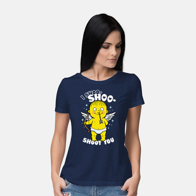 I Shoo Shoo Shoot You-Womens-Basic-Tee-Boggs Nicolas