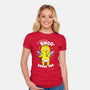 I Shoo Shoo Shoot You-Womens-Fitted-Tee-Boggs Nicolas