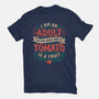 I Am An Adult And Tomato Is A Fruit-Womens-Fitted-Tee-koalastudio