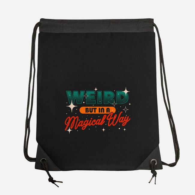 Weird But In A Magical Way-None-Drawstring-Bag-koalastudio