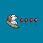 Red Balloons-Womens-Fitted-Tee-nickzzarto