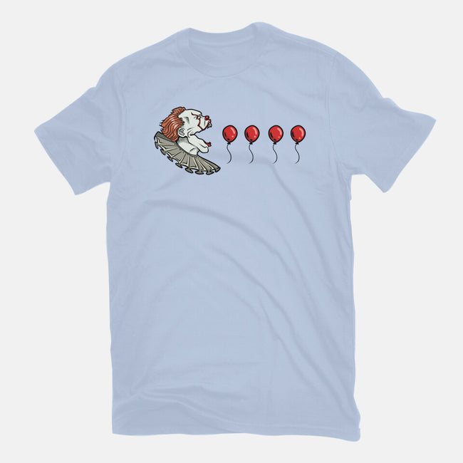 Red Balloons-Womens-Fitted-Tee-nickzzarto