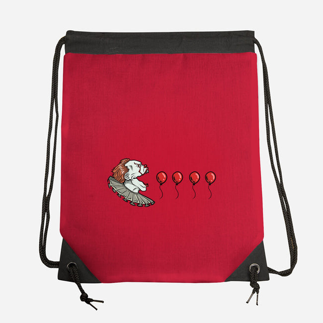 Red Balloons-None-Drawstring-Bag-nickzzarto