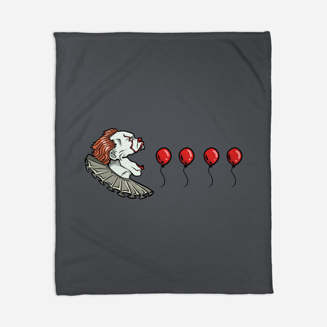 Red Balloons-None-Fleece-Blanket-nickzzarto