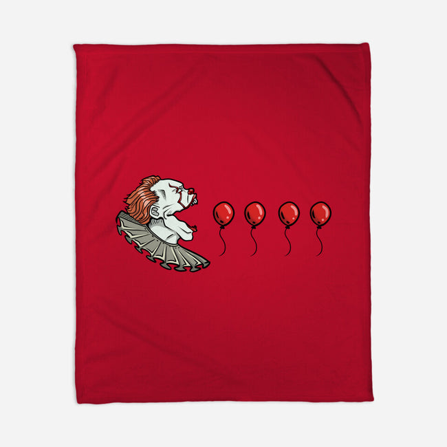 Red Balloons-None-Fleece-Blanket-nickzzarto