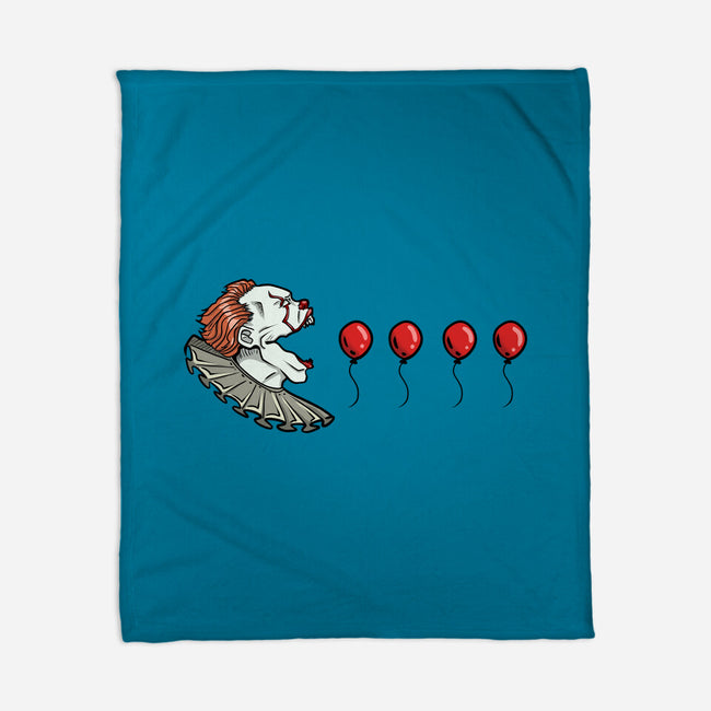 Red Balloons-None-Fleece-Blanket-nickzzarto