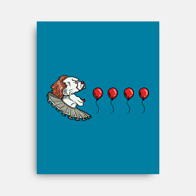 Red Balloons-None-Stretched-Canvas-nickzzarto