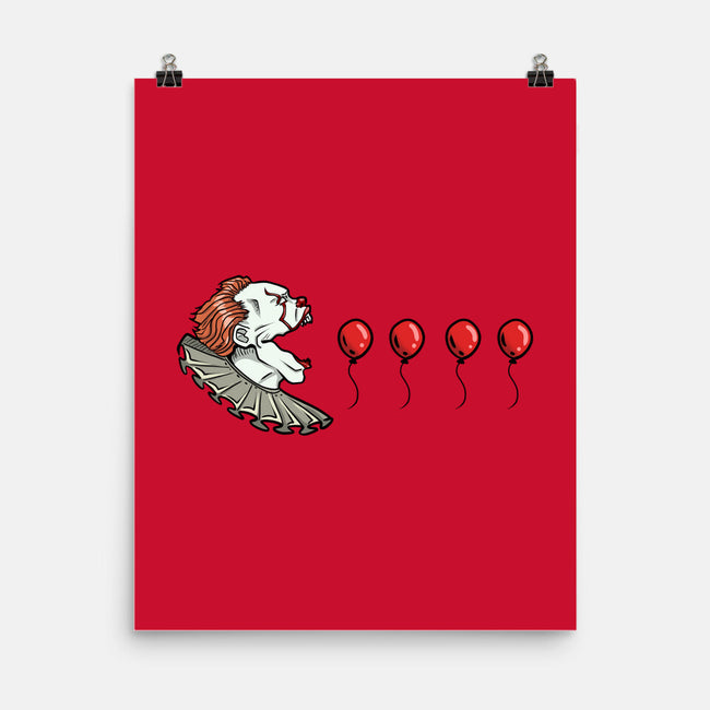 Red Balloons-None-Matte-Poster-nickzzarto