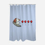 Red Balloons-None-Polyester-Shower Curtain-nickzzarto