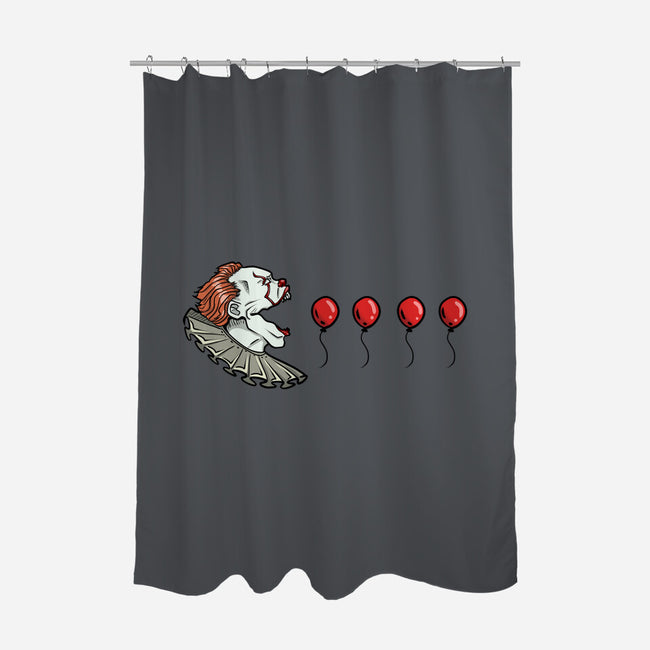 Red Balloons-None-Polyester-Shower Curtain-nickzzarto