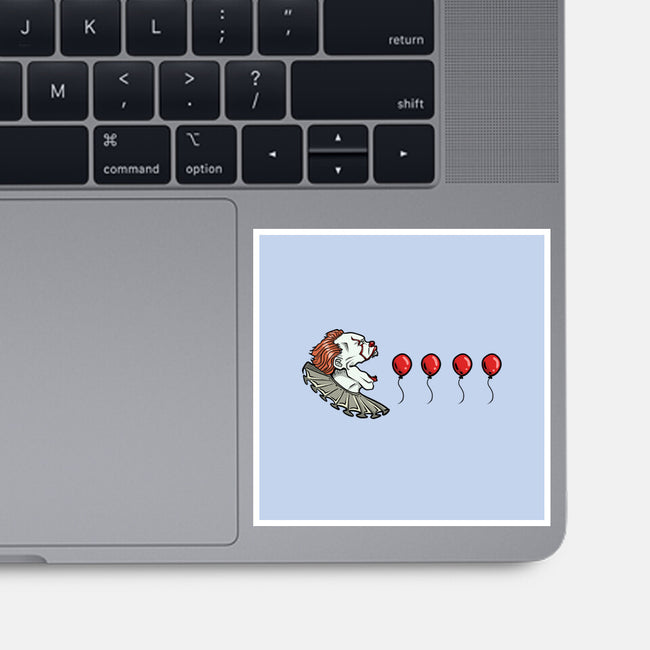 Red Balloons-None-Glossy-Sticker-nickzzarto