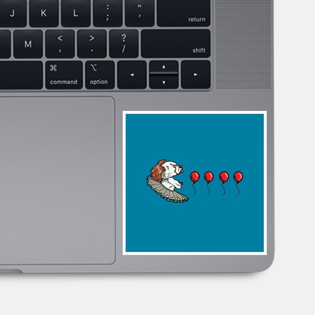 Red Balloons-None-Glossy-Sticker-nickzzarto