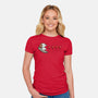 Red Balloons-Womens-Fitted-Tee-nickzzarto