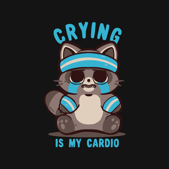 Crying Is My Cardio-Youth-Crew Neck-Sweatshirt-TechraNova